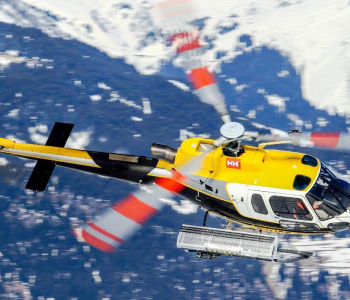 helicopter tour mont blanc